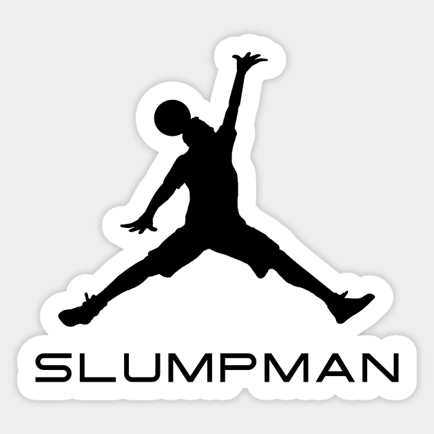 Slump Man Sticker by LowEffortStuff